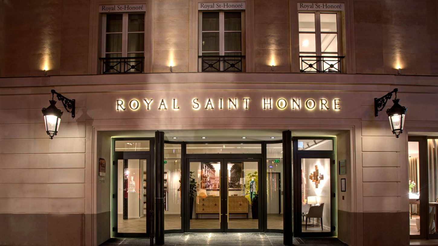 Hôtel Royal Saint Honoré 4* par : Guillot Architectes, travaux réalisés en 2017