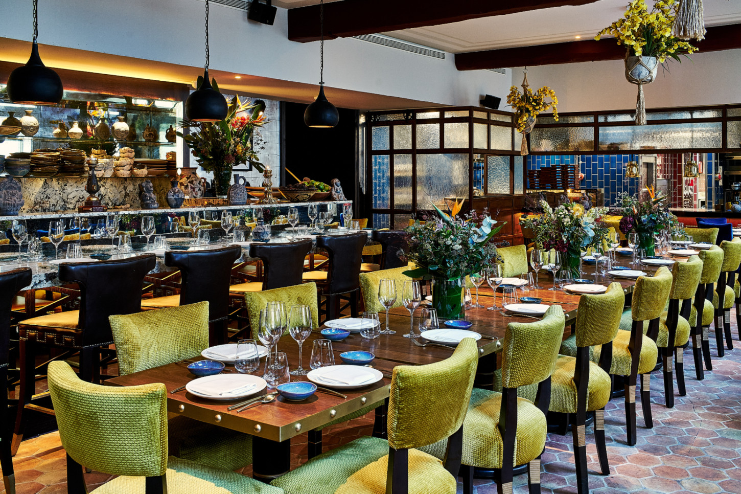 Restaurant COYA Paris par : Guillot Architectes, travaux réalisés en 2019