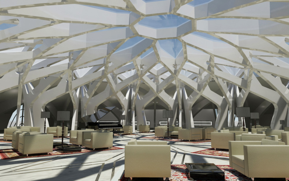 Illustration du projet : drop of gold 6* hotel & spa réalisé par Cadre Architecteurs