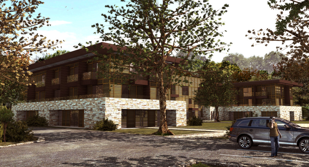 Illustration du projet : hotel residence baglay 3* réalisé par Cadre Architecteurs