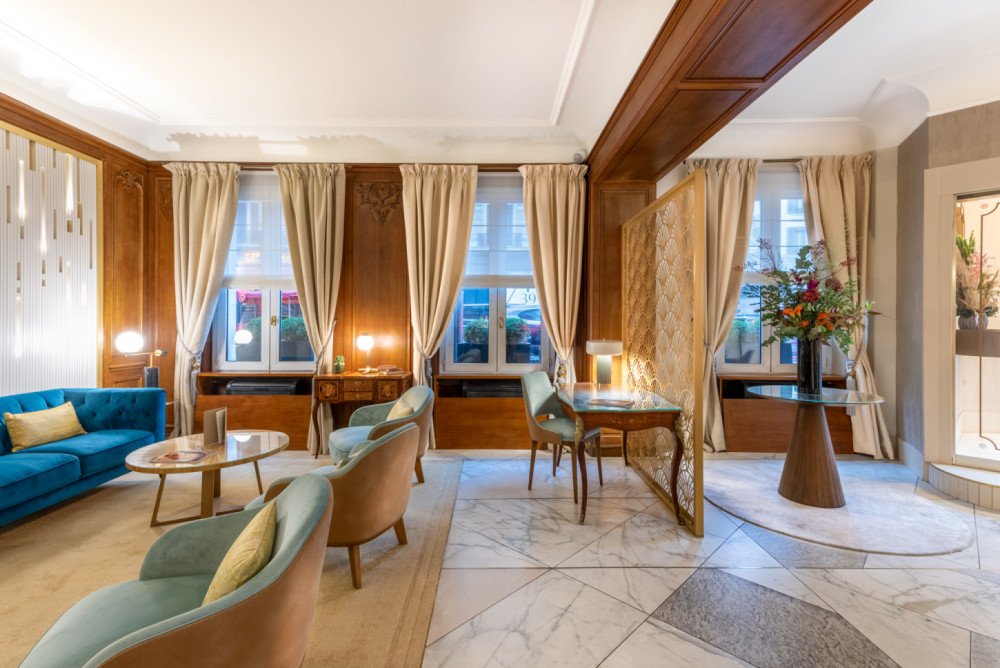Illustration du projet : Hôtel 4* aux Champs Elysées réalisé par Guillot Architectes