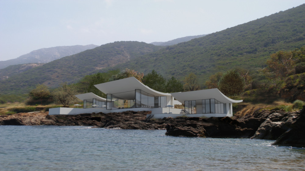 Illustration du projet : Villa en Corse réalisé par Guillot Architectes